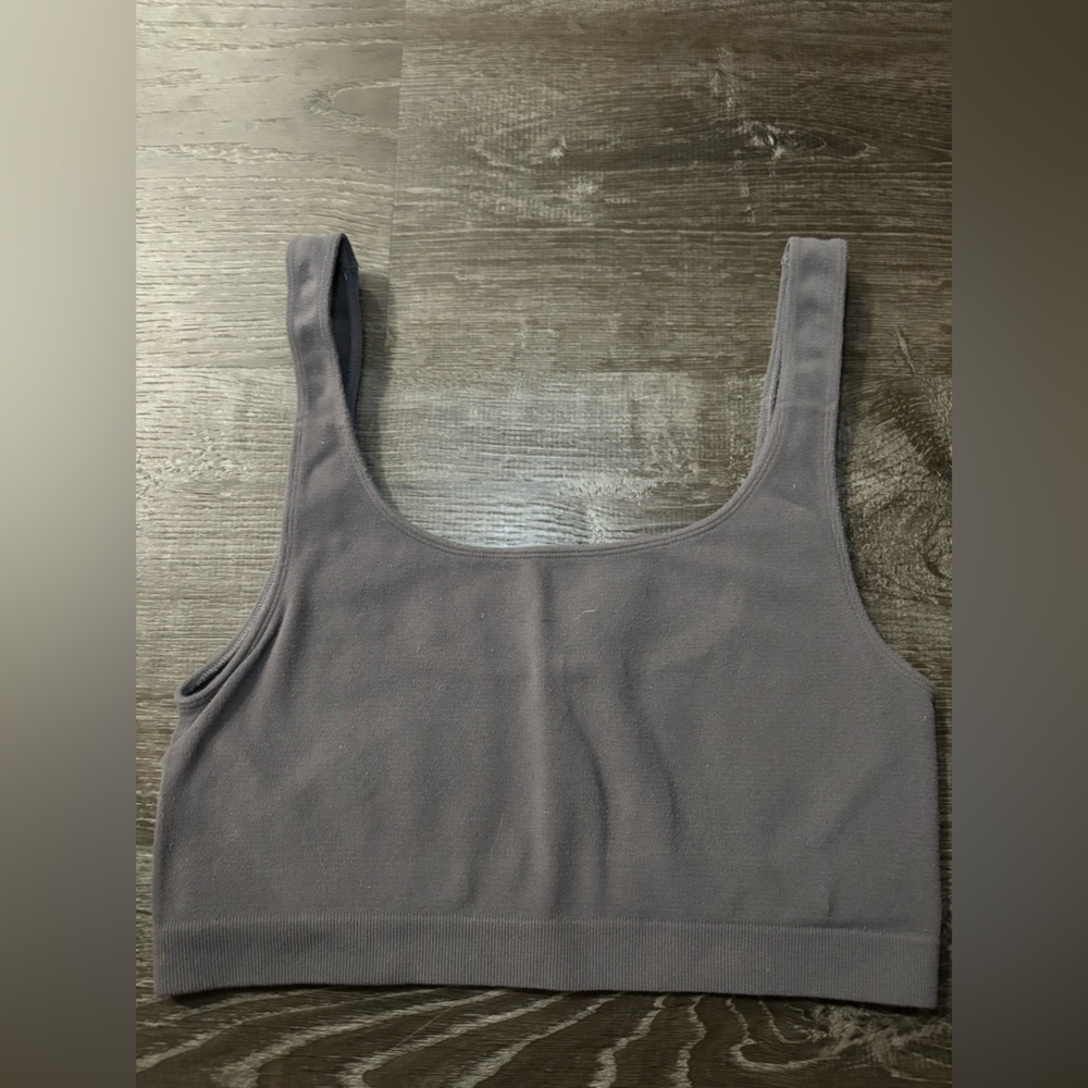 Together Charcoal Ribbed Top - Picture 2 of 4